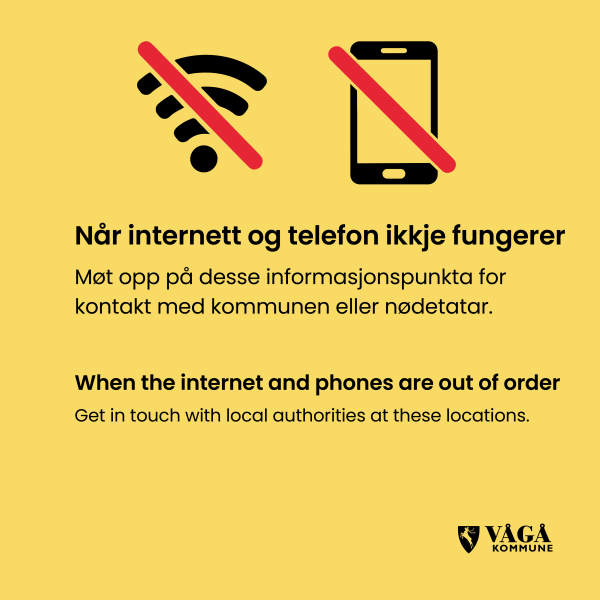 Lenke til artikkel: Når internett og telefonen ikkje verker, kan du møte på kommunen sine informasjonspunkt