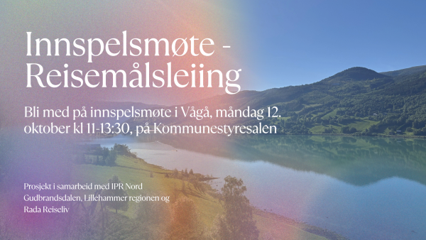Lenke til artikkel: Inviterer til innspelsmøte om reisemålsleiing